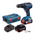 Ударная дрель-шуруповерт Bosch GSB 18V-50 Professional 06019H5101 (с 2-мя АКБ 5 Ач, кейс)