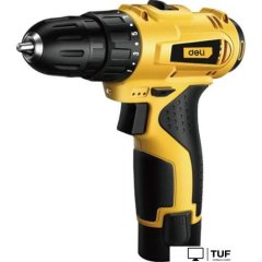 Дрель-шуруповерт Deli DL-DZ12-E2D1 102880 (с 2-мя АКБ, кейс)