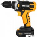 Дрель-шуруповерт Deko Sharker 16V Set 63 083-1041 (с 2-мя АКБ, кейс)