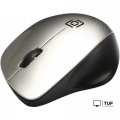 Мышь Oklick 695MW (черный/серебристый)