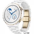 Умные часы Huawei Watch GT 3 Pro Ceramic 43 мм (белый/керамика)