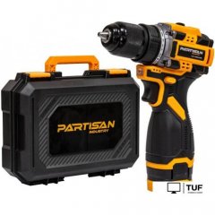 Дрель-шуруповерт Partisan AD-1660BL (с 2-мя АКБ, кейс)