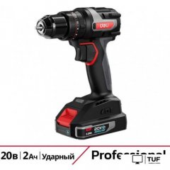 Ударная дрель-шуруповерт Deli DE-CZ20-2D2 (с 2-мя АКБ, сумка)