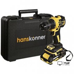 Дрель-шуруповерт Hanskonner HCD2065C (с 2-мя АКБ, кейс)