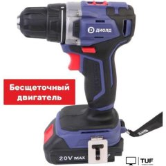 Дрель-шуруповерт ДИОЛД ДЭА-20Л-08 (с 2-мя АКБ, кейс)