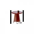 Журнальный столик Halmar Loca (бордовый)
