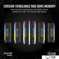 Оперативная память Corsair Vengeance RGB 2x48ГБ DDR5 6800 МГц CMH96GX5M2B6800C34