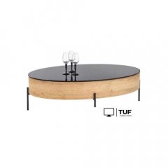 Журнальный столик Halmar Zenga 120x60 (дуб золотой/черный)