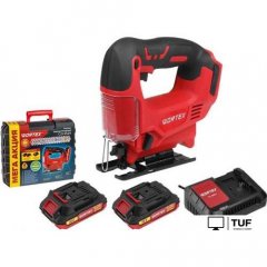 Электролобзик Wortex CJS 6529 (с 2-мя АКБ, кейс)