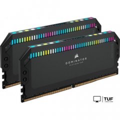 Оперативная память Corsair Dominator Platinum RGB 2x32ГБ DDR5 6600 МГц CMT64GX5M2B6600C32
