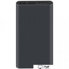 Внешний аккумулятор Xiaomi Mi Power Bank 3 PLM13ZM 10000mAh (черный)