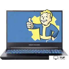 Игровой ноутбук Dream Machines T1660Ti-15BY51