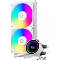 Система жидкостного охлаждения для процессора PCCooler DA240 ARGB (белый)