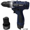 Дрель-шуруповерт WATT WAS-12 Li-2 101202712 (с 2мя АКБ)