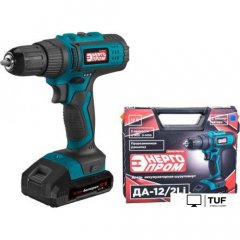 Дрель-шуруповерт ЭНЕРГОПРОМ Home Master ДА-12/2Li (с 2-мя АКБ)