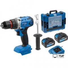 Дрель-шуруповерт Bull SR 1802 1329863 (с 2-мя АКБ, кейс)