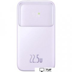 Внешний аккумулятор Baseus Comet Series Dual-Cable Digital Display Fast Charge Power Bank 22.5W 20000mAh (сиреневый)