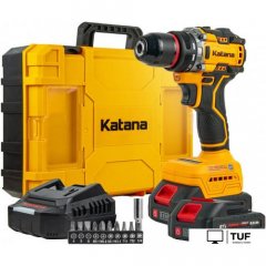 Дрель-шуруповерт Katana BCD5501 (с 2-мя АКБ, кейс)