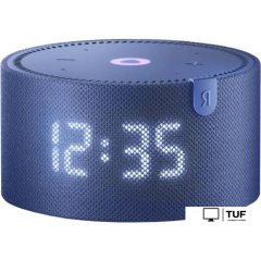 Умная колонка Яндекс Станция Мини 2 с часами (синий сапфир)