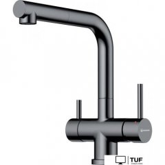 Смеситель Omoikiri Takamatsu-S-GM (латунь/вороненая сталь)