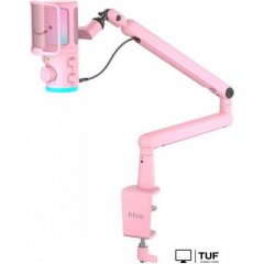 Проводной микрофон FIFINE TAM6 (розовый)