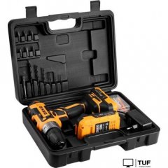 Дрель-шуруповерт Deko GCD20DU PRO Set 083-1040 (с 2-мя АКБ, кейс)