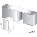 Встраиваемая посудомоечная машина Whirlpool WSIO 3T125 6PE X