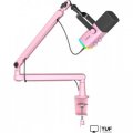 Проводной микрофон FIFINE TAM8 (розовый)