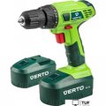 Дрель-шуруповерт Verto 50G185 (с 2-мя АКБ, кейс)