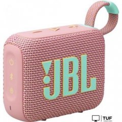 Беспроводная колонка JBL Go 4 (розовый)