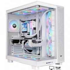 Корпус Thermaltake View 380 XL TG ARGB Snow CA-11E-00M6WN-00