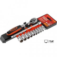 Набор трещотка с головками Startul Pro-41414 (12 предметов)