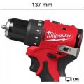 Дрель-шуруповерт Milwaukee M12 BLDDRC-402C 4933499688 (с 2-мя АКБ, кейс)