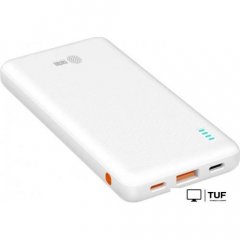 Внешний аккумулятор CACTUS CS-PBFSBA-10000 10000mAh (белый)