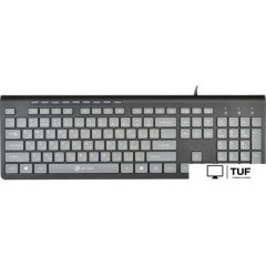 Клавиатура Oklick 480M (черный/серый)