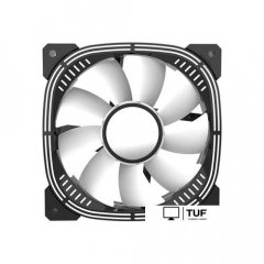 Вентилятор для корпуса ALSEYE Luna-120 (черный)