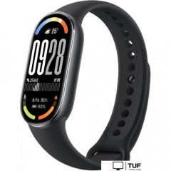 Фитнес-браслет Xiaomi Smart Band 10 M2459B1 (черный, с черным силиконовым ремешком, международная версия)