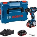 Ударная дрель-шуруповерт Bosch GSB 18V-90 C Professional 06019K6106 (с 2-мя АКБ 5 Ач, кейс)