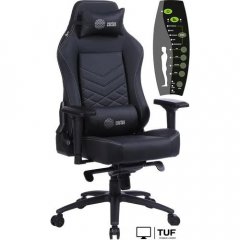 Игровое (геймерское) кресло CACTUS CS-CHR-0112BL-M (черный)
