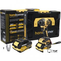 Винтоверт Hanskonner HCD20280BLC (с 1-им АКБ, кейс)