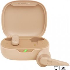 Наушники JBL Wave Flex (бежевый)