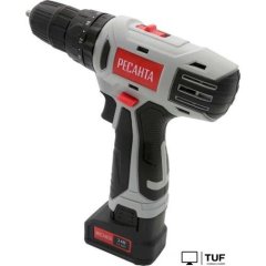 Ударная дрель-шуруповерт Ресанта ДА-24-2ЛК-У (с 2-мя АКБ, кейс)