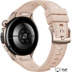 Умные часы Huawei Watch 5 42 мм (песочный, с бежевым силиконовым ремешком, международная версия)