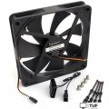 Вентилятор для корпуса Gembird S14025H-3P4M