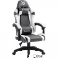 Игровое (геймерское) кресло Defender Fortune 64026 (серый/белый)