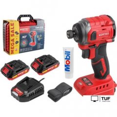 Винтоверт Wortex CWR 0218 1329731 (с 2-мя АКБ, кейс)