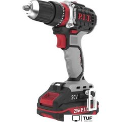 Ударная дрель-шуруповерт P.I.T. PSB20H-10C/1 (с 1-им АКБ, кейс, оснастка)