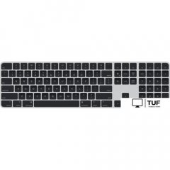 Клавиатура Apple Magic Keyboard MMMR3ZA/A (с Touch ID и цифровой панелью, с черными клавишами, раскладка US English)