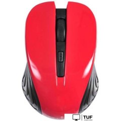 Мышь Oklick 545MW (черный/красный) [368631]