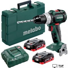Дрель-шуруповерт Metabo BS 18 LT BL (с 2-мя АКБ, кейс)